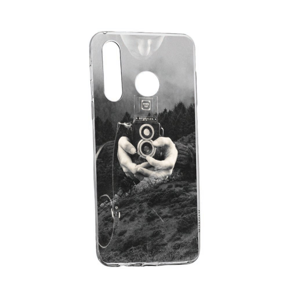 Husa pentru Samsung Galaxy A70e, Double Exposure, rezistenta la uzura, anti-alunecare, 13