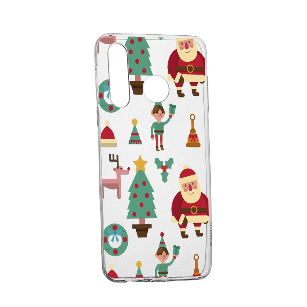 Husa Xmas, Craciun, pentru Motorola One Macro, rezistenta la uzura, anti-alunecare, 320