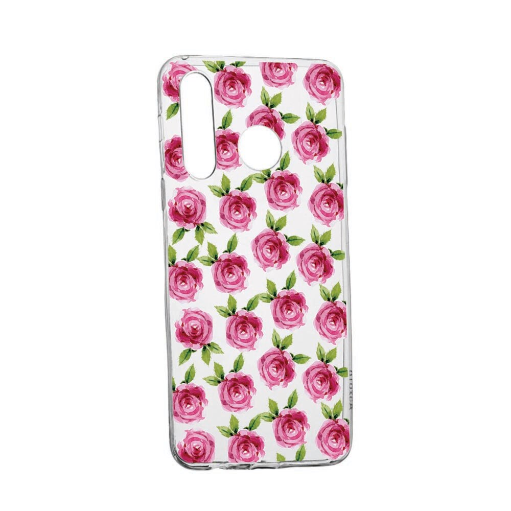 Husa pentru Motorola One Macro, Rose, rezistenta la uzura, anti-alunecare, 107