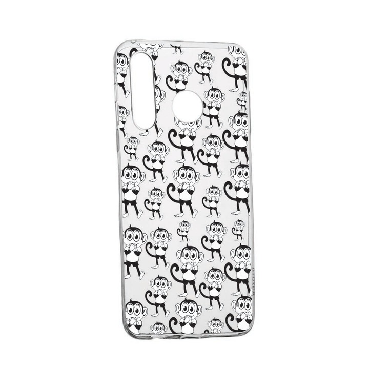 Husa pentru Samsung Galaxy A21, Monkey, rezistenta la uzura, anti-alunecare, 142