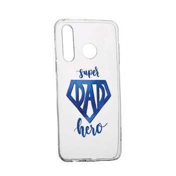 Husa pentru Realme 5 Pro, rezistenta la uzura, anti-alunecare, Superhero Dad, 182 Husa pentru Realme 5 Pro, rezistenta la uzura, anti-alunecare, Superhero Dad, 182