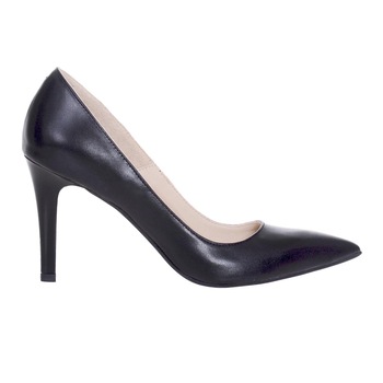 Pantofi Stiletto Piele Naturala toc 8 cm, Negru Pantofi Stiletto Piele Naturala toc 8 cm, Negru