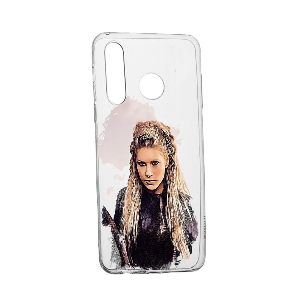 Husa Vikingii Lagerha Movie, pentru Motorola Moto G8 Play, rezistenta la uzura, anti-alunecare, din silicon Premium, 451