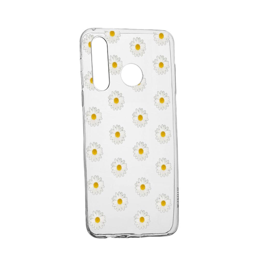 Husa Happy Flowers, pentru Motorola Moto G8 Play, rezistenta la uzura, anti-alunecare, din silicon Premium, 513