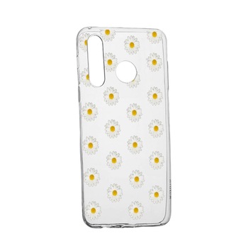 Husa Happy Flowers, pentru Motorola Moto G8 Play, rezistenta la uzura, anti-alunecare, din silicon Premium, 513 Husa Happy Flowers, pentru Motorola Moto G8 Play, rezistenta la uzura, anti-alunecare, din silicon Premium, 513