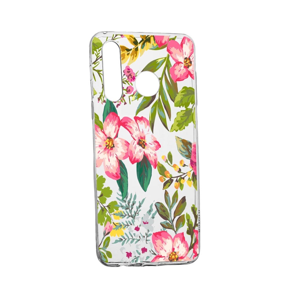 Husa Flori, culorile de pastel, pentru Motorola Moto G8 Play, rezistenta la uzura, anti-alunecare, din silicon Premium, 510