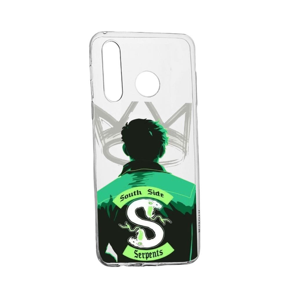 Husa Riverdale South Side Serpents, Movie, pentru Motorola Moto G8 Play, rezistenta la uzura, anti-alunecare, din silicon Premium, 620