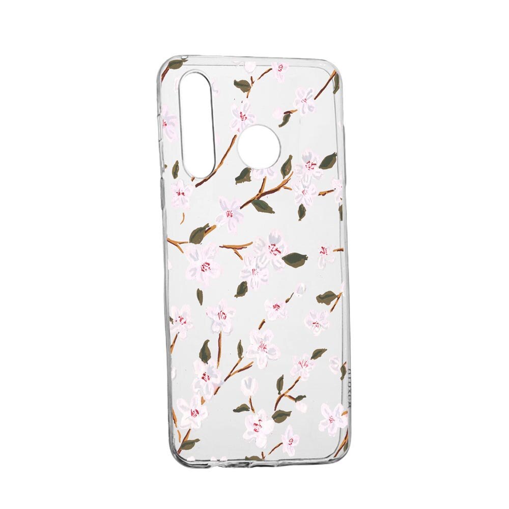 Husa Florile primaverii, pentru Motorola Moto G8 Play, rezistenta la uzura, anti-alunecare, din silicon Premium, 512