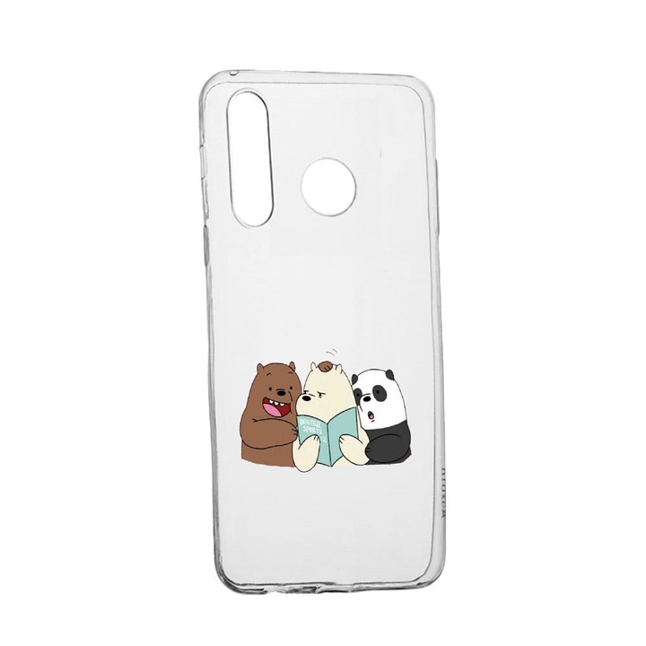 Szilikon védőtok Winter Sports - Bears, Samsung Galaxy A21, 601