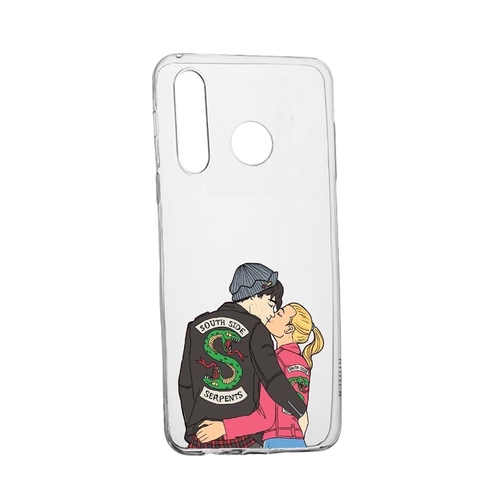 Husa Riverdale South Side Serpents, Movie, pentru Motorola Moto G8 Play, rezistenta la uzura, anti-alunecare, din silicon Premium, 618