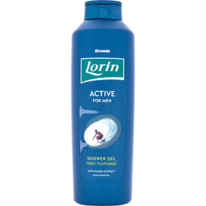 Мъжки душ гел с екстракт от водорасли LORIN Active 1000 ml