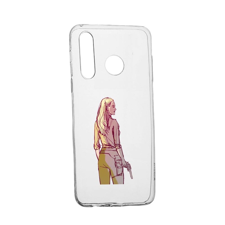 Husa WestWorld, Movie, pentru Samsung Galaxy A21, rezistenta la uzura, anti-alunecare, din silicon Premium, 676