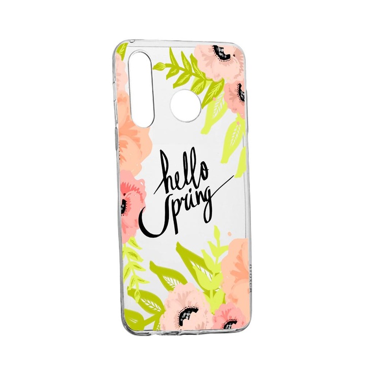 Hello Spring Устойчив на износване противоплъзгащ премиум силиконов калъф за Samsung Galaxy A21 685