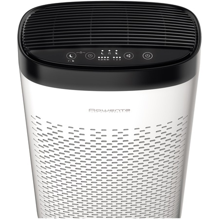 Purificator Rowenta PU2530F0 PURE AIR Essentials, capacitate filtrare 230m3/h, 3 niveluri de filtrare, alb/negru