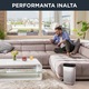 Rowenta PU2530F0 Pure Air Essential légtisztító, 230m3/h szűrés kapacitás, 3 mód, Fekete/Fehér