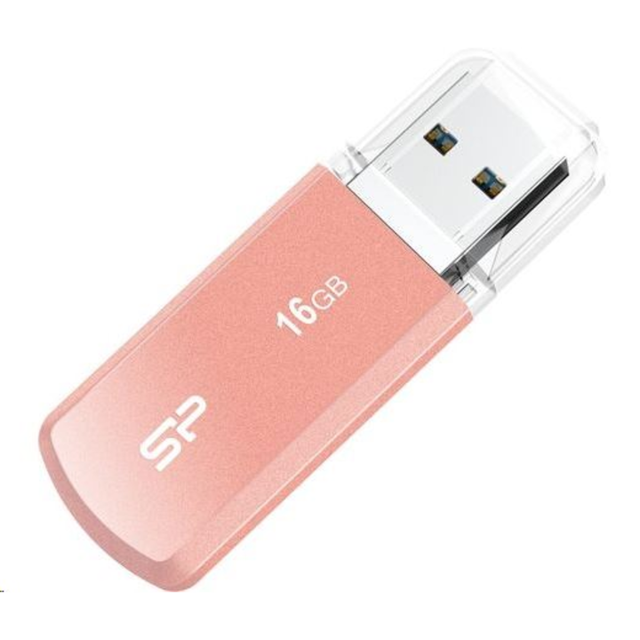 USB памет, Silicon Power, Helios 202, USB 3.2, 16 GB, Rose Gold