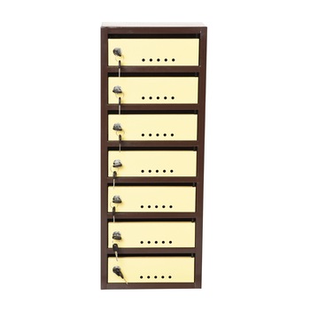 Cutie Postala Colectiva Model 285 AXM pentru scarile de bloc Modul 7 Cutie Postala Colectiva Model 285 AXM pentru scarile de bloc Modul 7