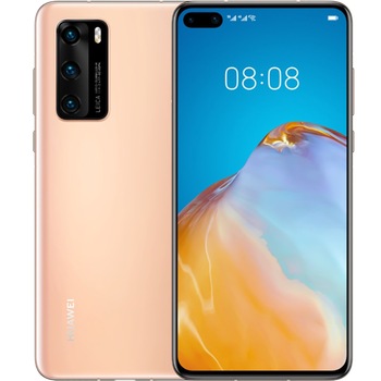 Telefon mobil Huawei P40, Dual SIM, 128GB, 8GB RAM, 5G, Blush Gold Telefon mobil Huawei P40, Dual SIM, 128GB, 8GB RAM, 5G, Blush Gold