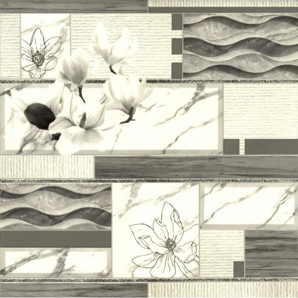 Tapet DEGRETS 879-01 PVC Magnolie gri, 0.53m x 10.05m, 5.3 mp