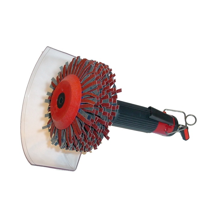 Masina de slefuit pneumatica echipata, QuickWood F3+QuickStar 140/HX, Granulatia P.100, 1700 rpm, manevrabila cu o mana