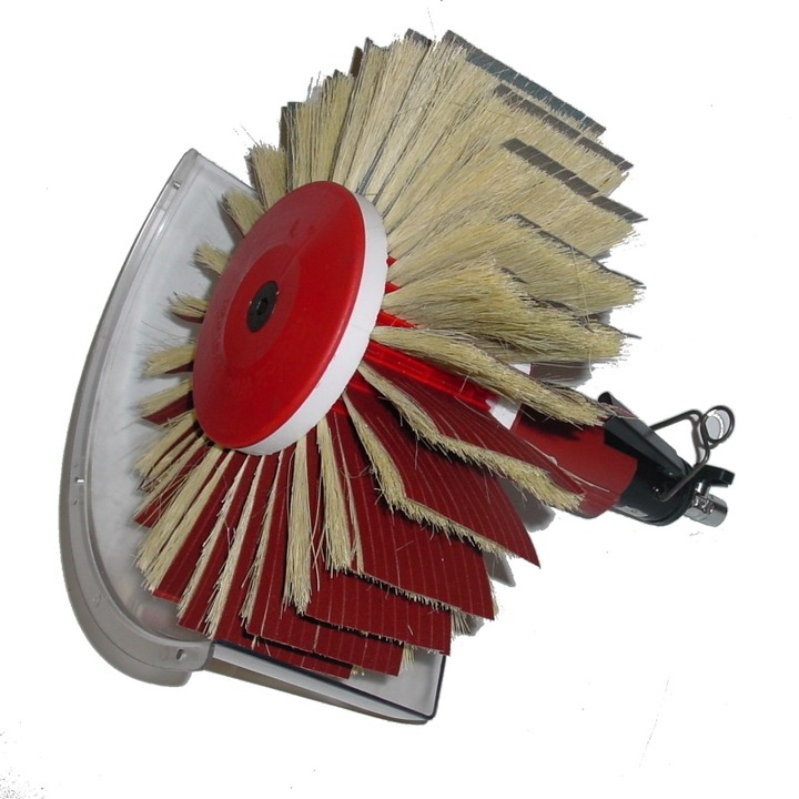 Masina de slefuit pneumatica echipata, QuickWood F6+QuickFlex 28/60/75 Granulatia P.150, Rosu, 900 rpm, manevrabila cu o mana