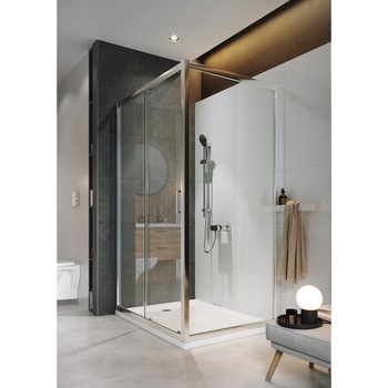 Cabina de dus Cersanit ZIP, S154-003, Clean Pro, sticla temperata transparenta, 5 mm, 100x80x190 cm Cabina de dus Cersanit ZIP, S154-003, Clean Pro, sticla temperata transparenta, 5 mm, 100x80x190 cm