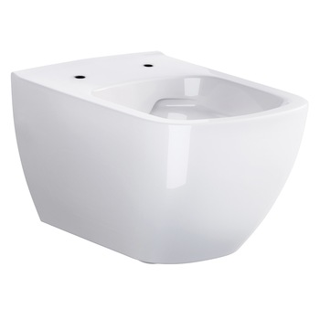 Set vas WC suspendat Cersanit Virgo B245, S701-427, Clean ON, cu capac duroplast, inchidere lenta Set vas WC suspendat Cersanit Virgo B245, S701-427, Clean ON, cu capac duroplast, inchidere lenta