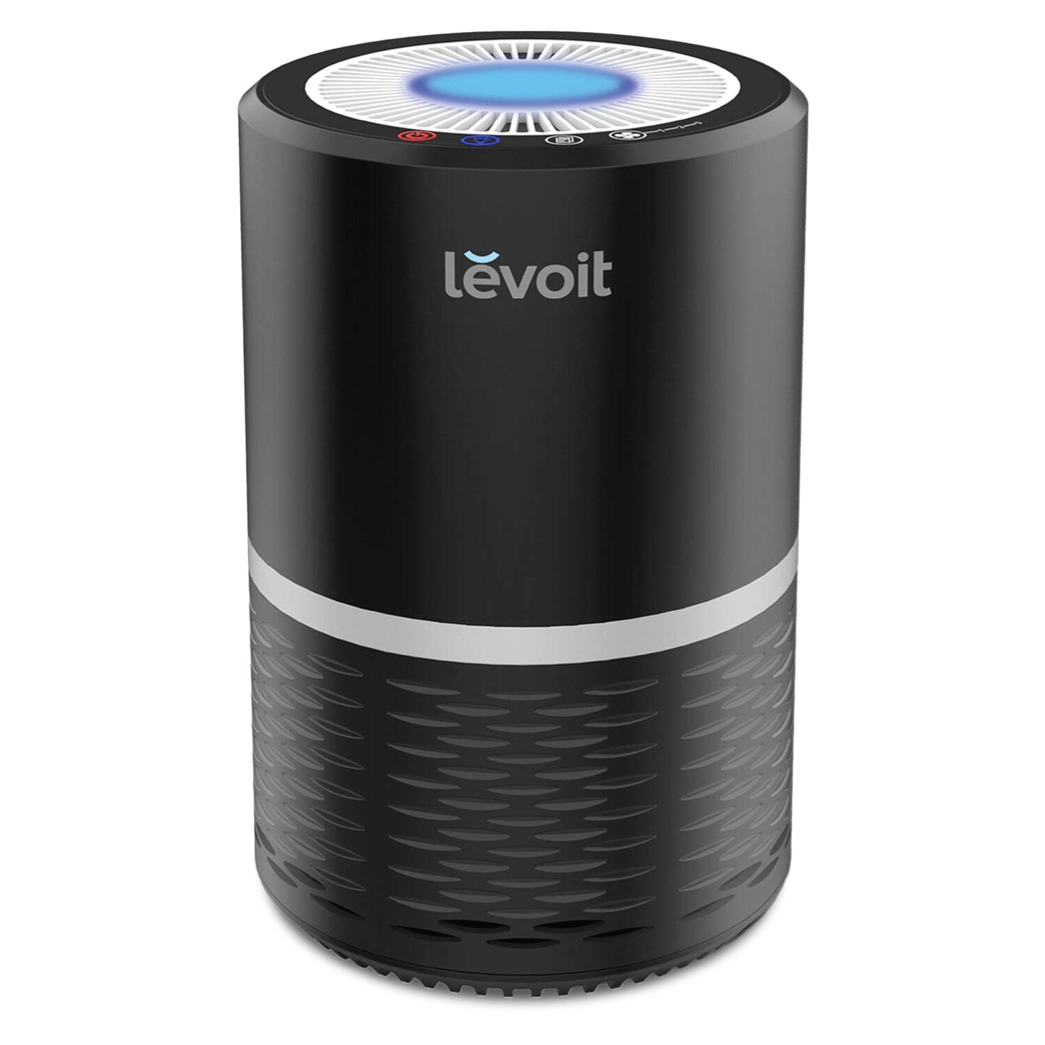 Purificator de aer Levoit LV-H132RXB, Filtru True HEPA, Filtru rezerva, Filtrare 99.97%, 100% Ozon Free, 15m², Touch Screen, Display LCD, Negru