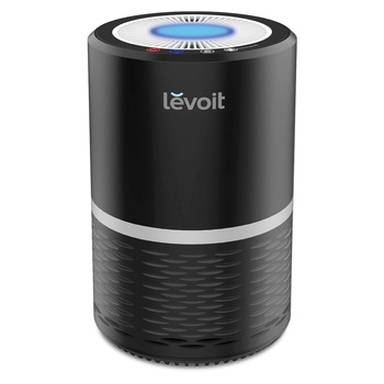 Purificator de aer Levoit LV-H132RXB, Filtru True HEPA, Filtru rezerva, Filtrare 99.97%, 100% Ozon Free, 15m², Touch Screen, Display LCD, Negru Purificator de aer Levoit LV-H132RXB, Filtru True HEPA, Filtru rezerva, Filtrare 99.97%, 100% Ozon Free, 15m², Touch Screen, Display LCD, Negru