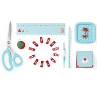 Set de croitorie pentru cusut, ideal cadou, Prym Love, Starter, turcoaz