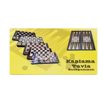 Joc de table din lemn lacuit 48x48 cm / 1218 Joc de table din lemn lacuit 48x48 cm / 1218