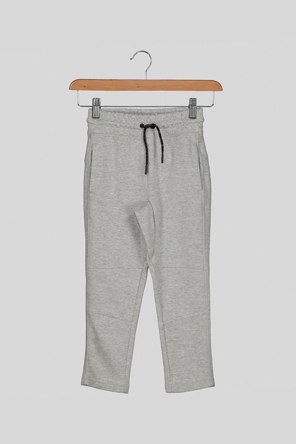 GAP, Pantaloni sport cu snur, Gri deschis