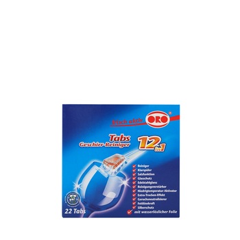 Detergent de vase, Oro, 12 in 1 Detergent de vase, Oro, 12 in 1