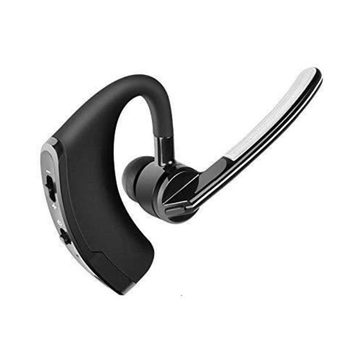 Casca Bluetooth, Walkie Talkie, Impermeabil, IPX5, Negru