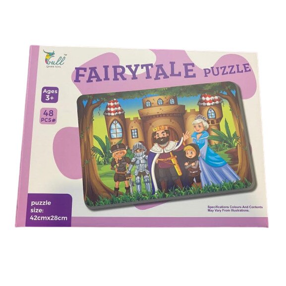 Puzzle 48 de piese, Fairytale Puzzle, 48 x 28 cm