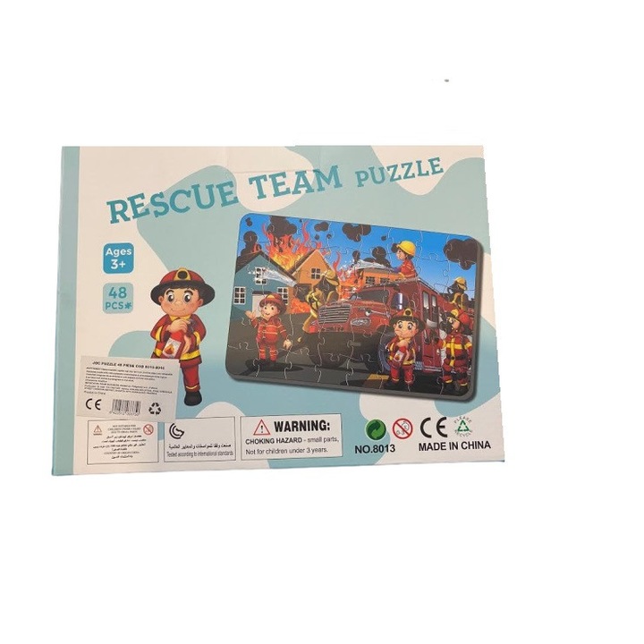 Пъзел 48 части Rescue Team Puzzle, 42 x 28 см