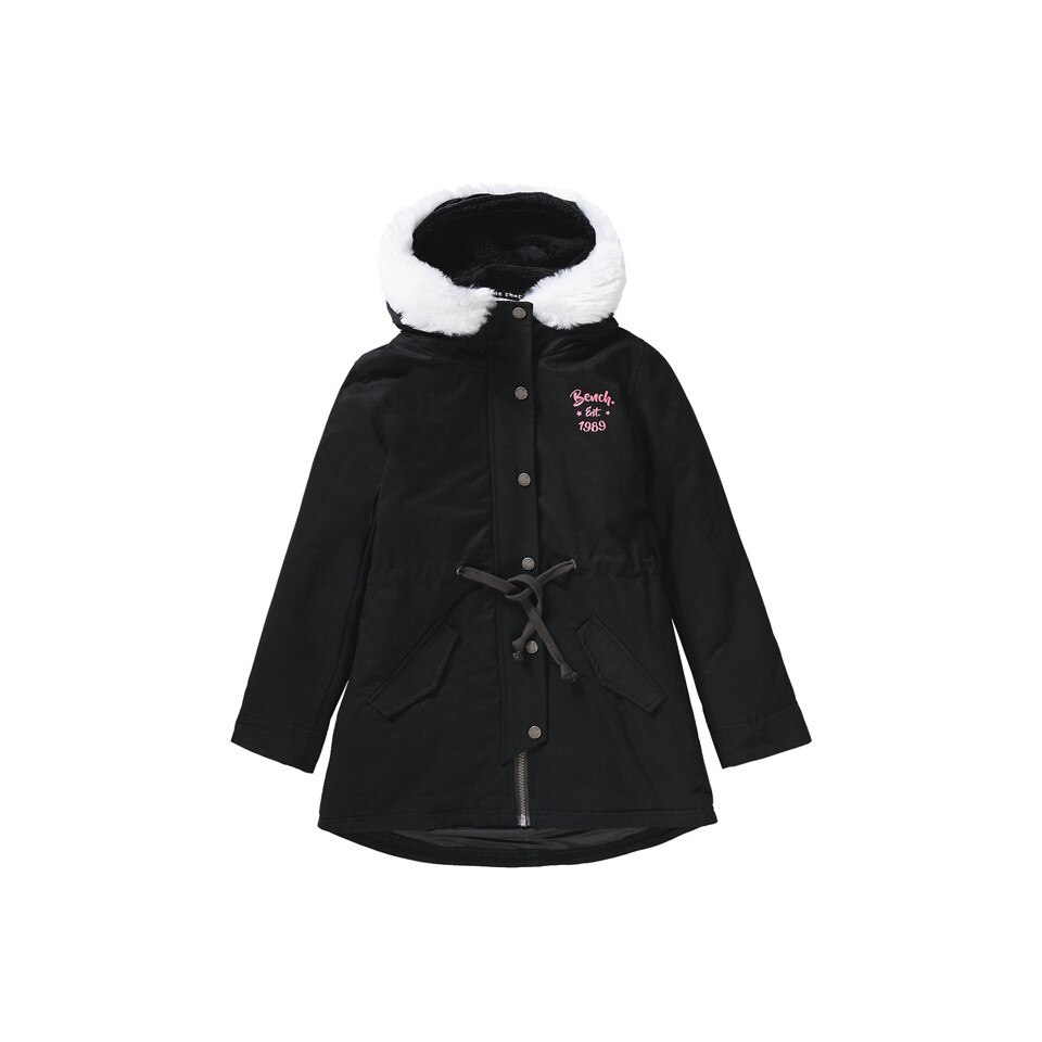 Geaca fete Bench, neagra, marimea 164 cm, 13-14 ani