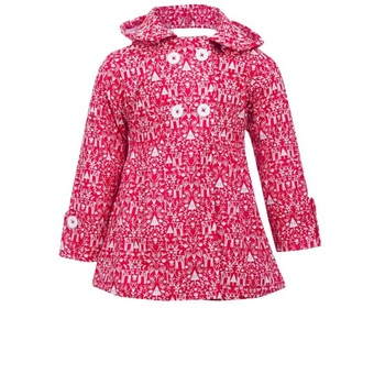 Geaca Ploaie Minoti, roz cu desene Geaca Ploaie Minoti, roz cu desene