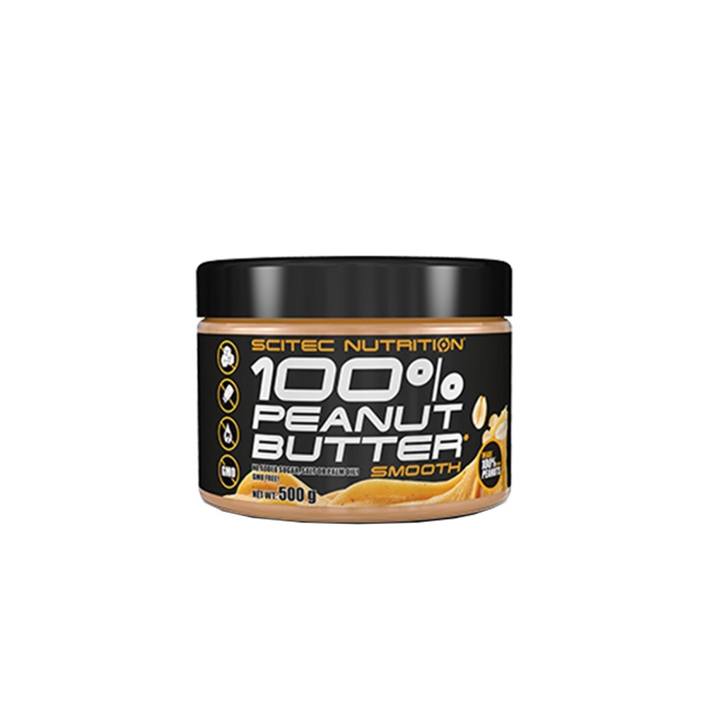Unt De Arahide Scitec 100% Peanut Butter 0.500 Kg