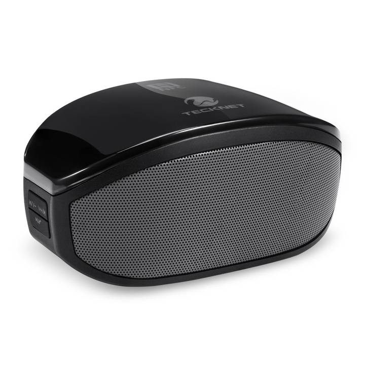 Безжичен блутут спийкър за мобилни устройства Tecknet S102 Bluetooth Wireless Speaker with NFC, Черен