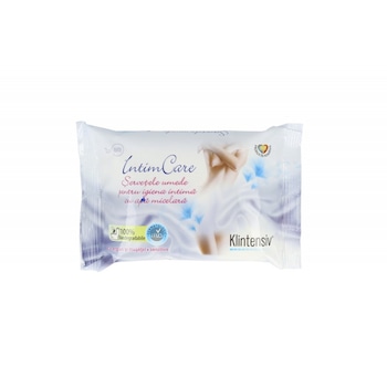 Servetele umede pentru igiena intima Klintensiv IntimCare 25buc Servetele umede pentru igiena intima Klintensiv IntimCare 25buc