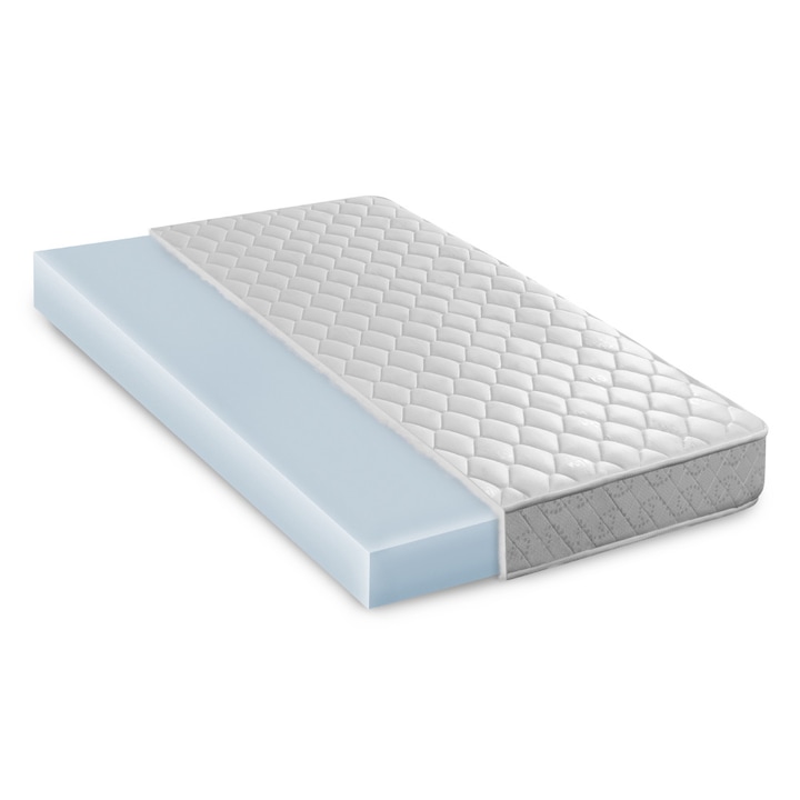 SleepConcept Basic Hard matrac, kemény ortopéd kialakítás, levehető AloeVera huzat 100x200 cm