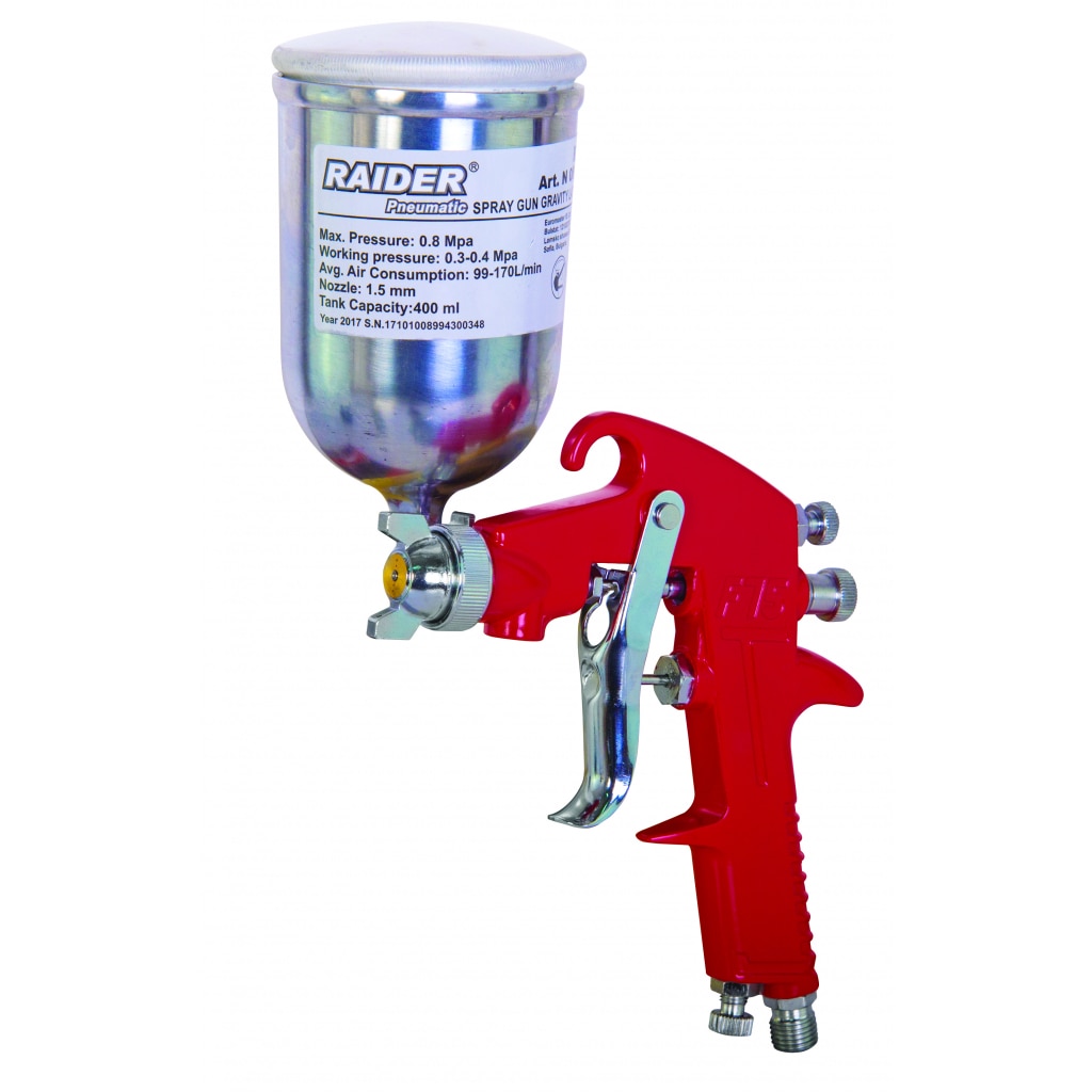 Pistol de vopsit Raider RD-SG12 1.5 mm 400 ml