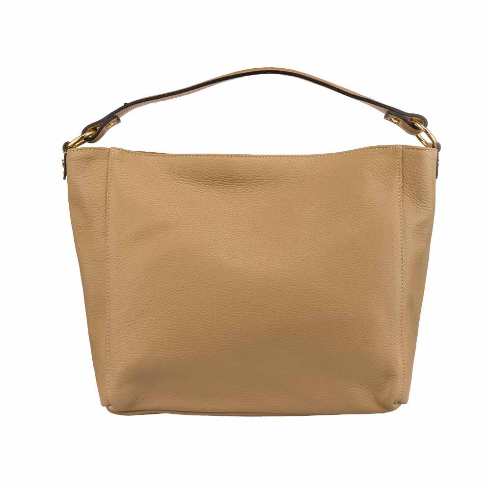 Poseta dama,piele,Toro Nero,Nicole taupe