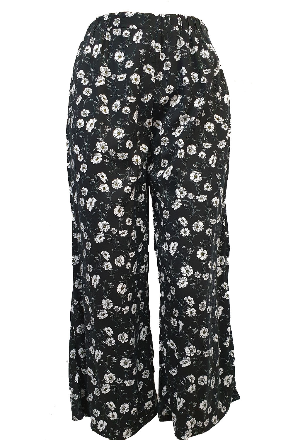 Pantalon fusta, Tally Weijl,negru cu imprimeu floral