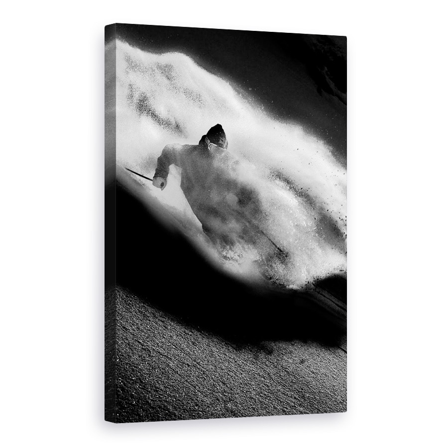 Tablou canvas - Echitatie, Freeride, Schi, Iarna, Tignes, Franta, 60 x 90 cm