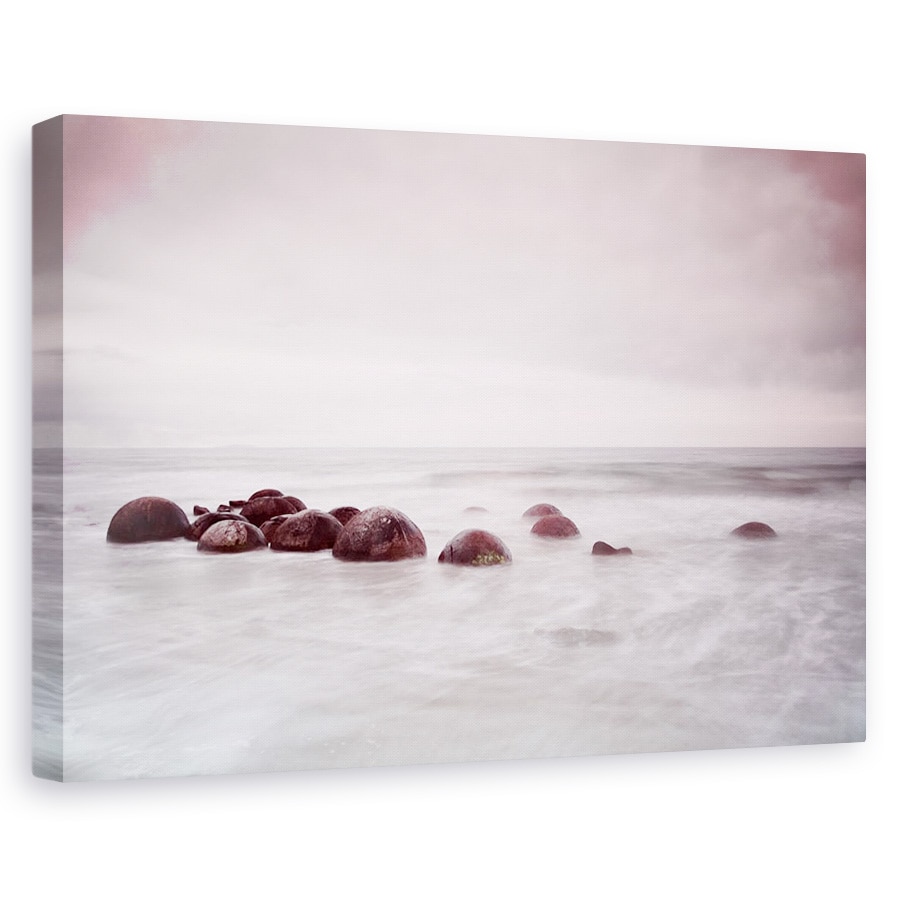 Tablou canvas - Bile De Sticla, Peisaj, Val, Calm, Ocean, Stanci, 40 x 60 cm