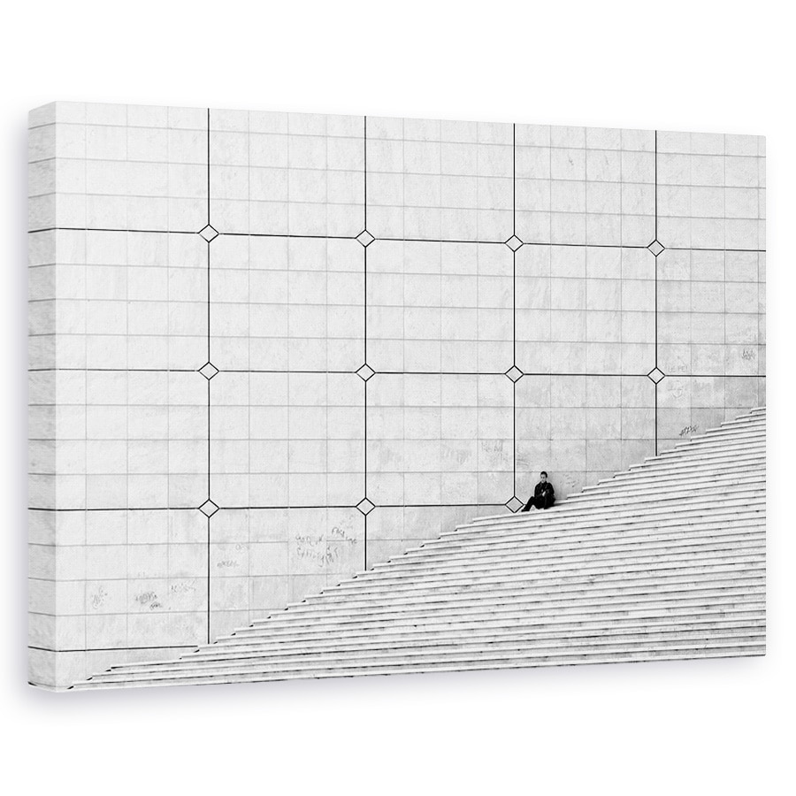 Tablou canvas - Graficon, La Defense, Scari, Rest, Odihna, Pauza, 60 x 90 cm