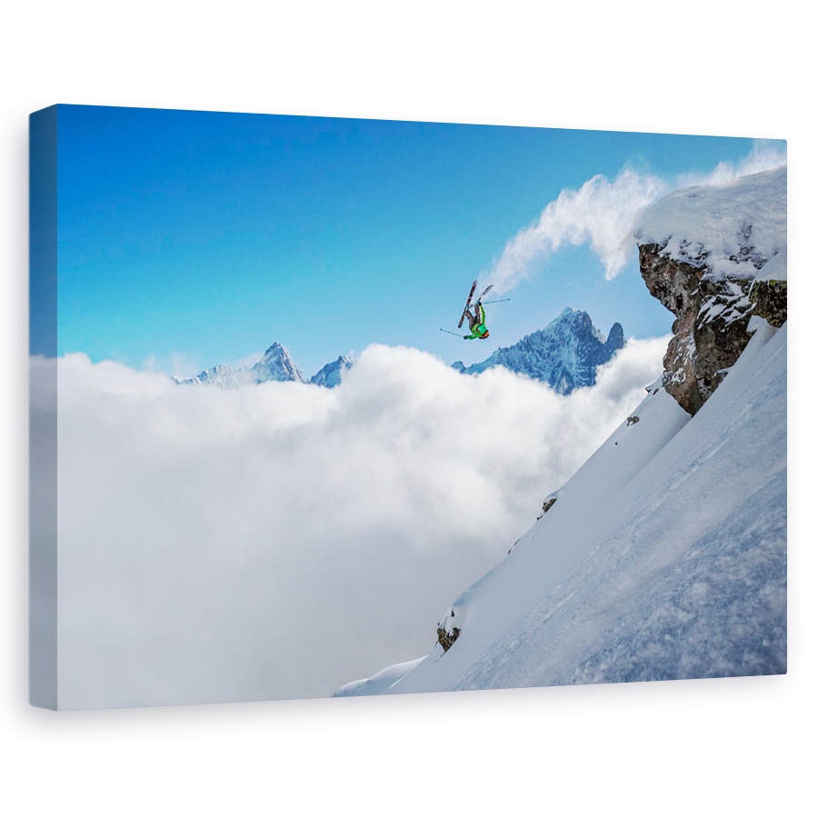 Tablou canvas - Bucla Lincoln , Actiune, Sport, Schi, Schior, 60 x 90 cm