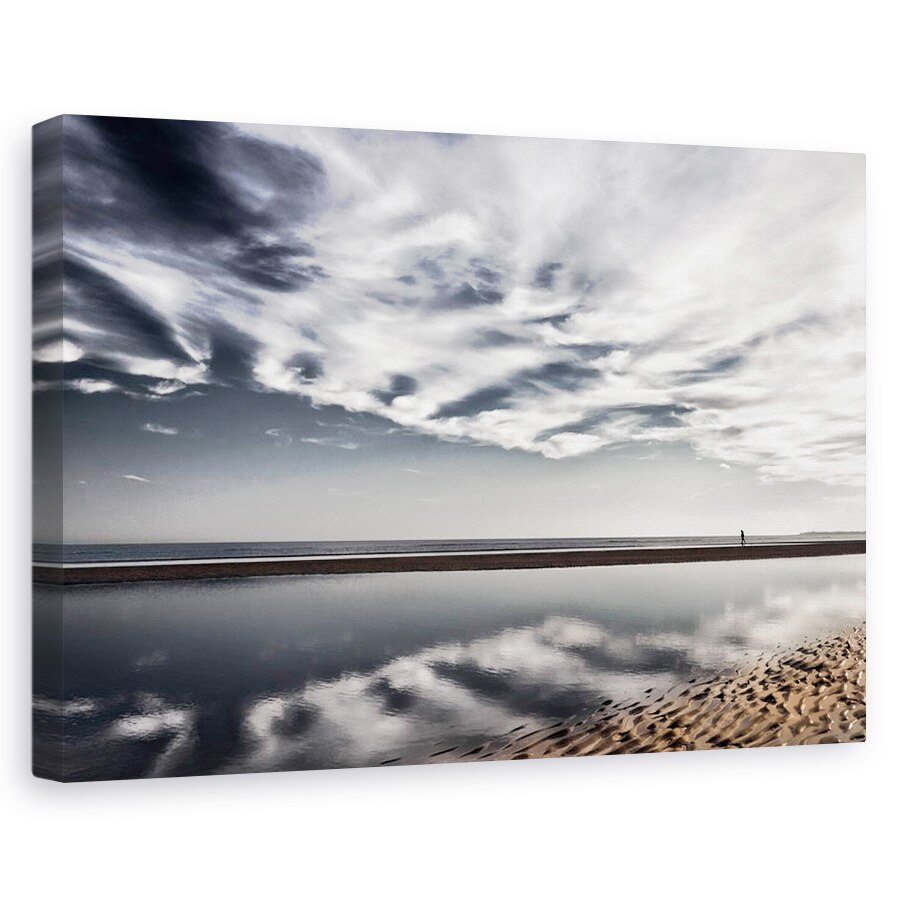 Tablou canvas - Solitaire, Plaja, Nori, Mare, Peisaj, Tarm, 60 x 90 cm